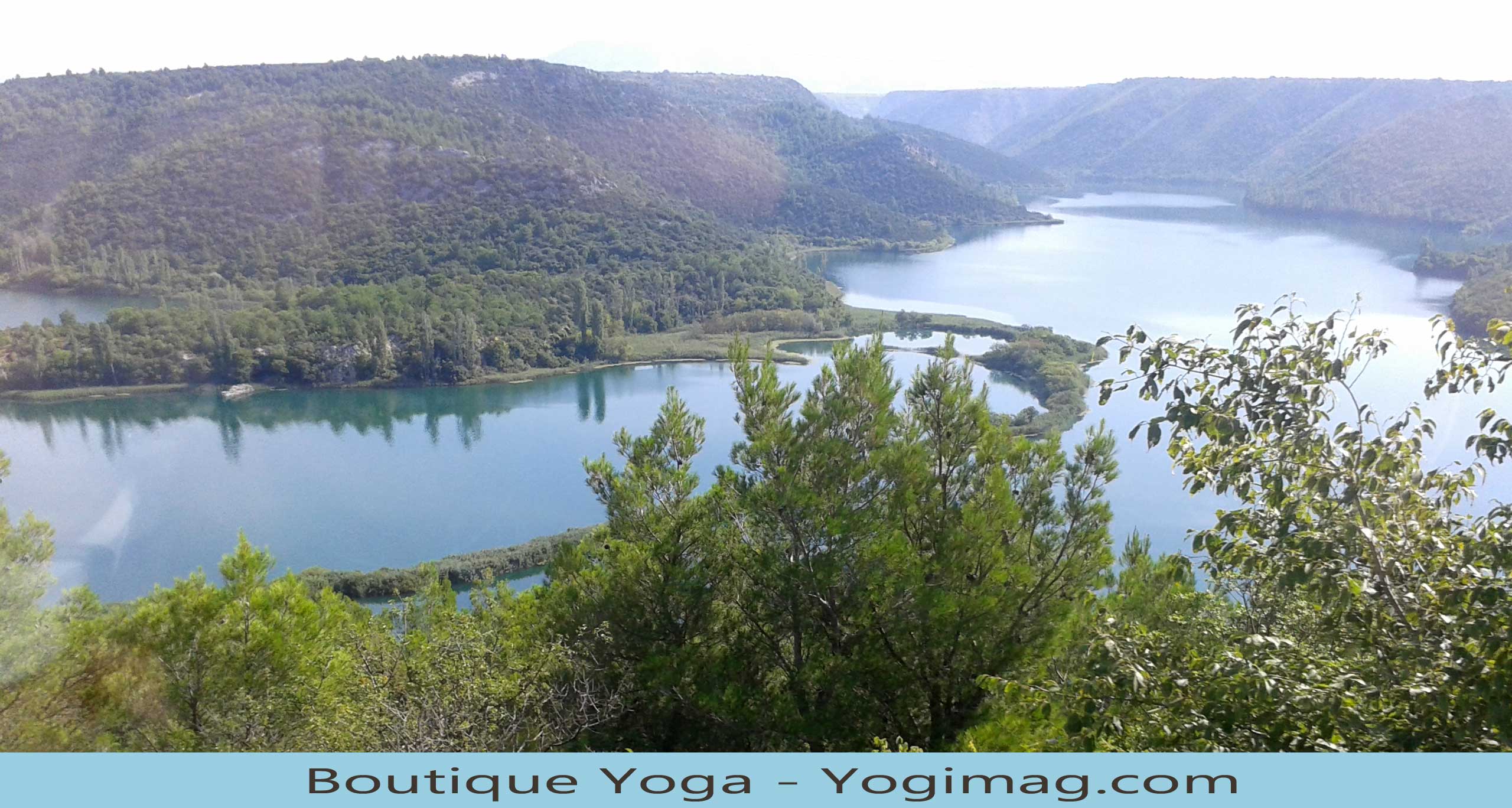 Lac de Croatie avec Yogimag