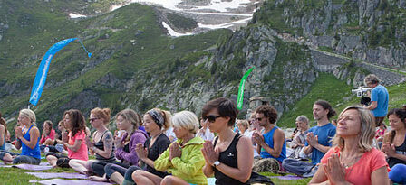 chamonix yoga festival