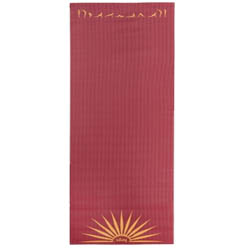 Tapis de yoga salutation au soleil