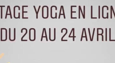 Stage de yoga en ligne via Instagram