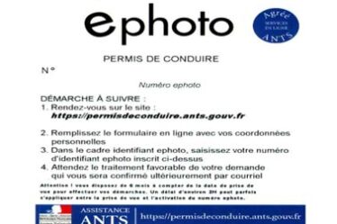 Combien de temps dure une e-photo ?